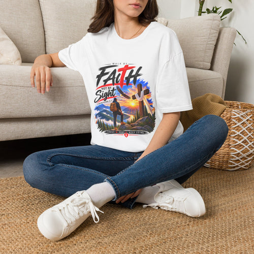 Walk by Faith Not by Sight T-Shirt | 2 Corinthians 5:7