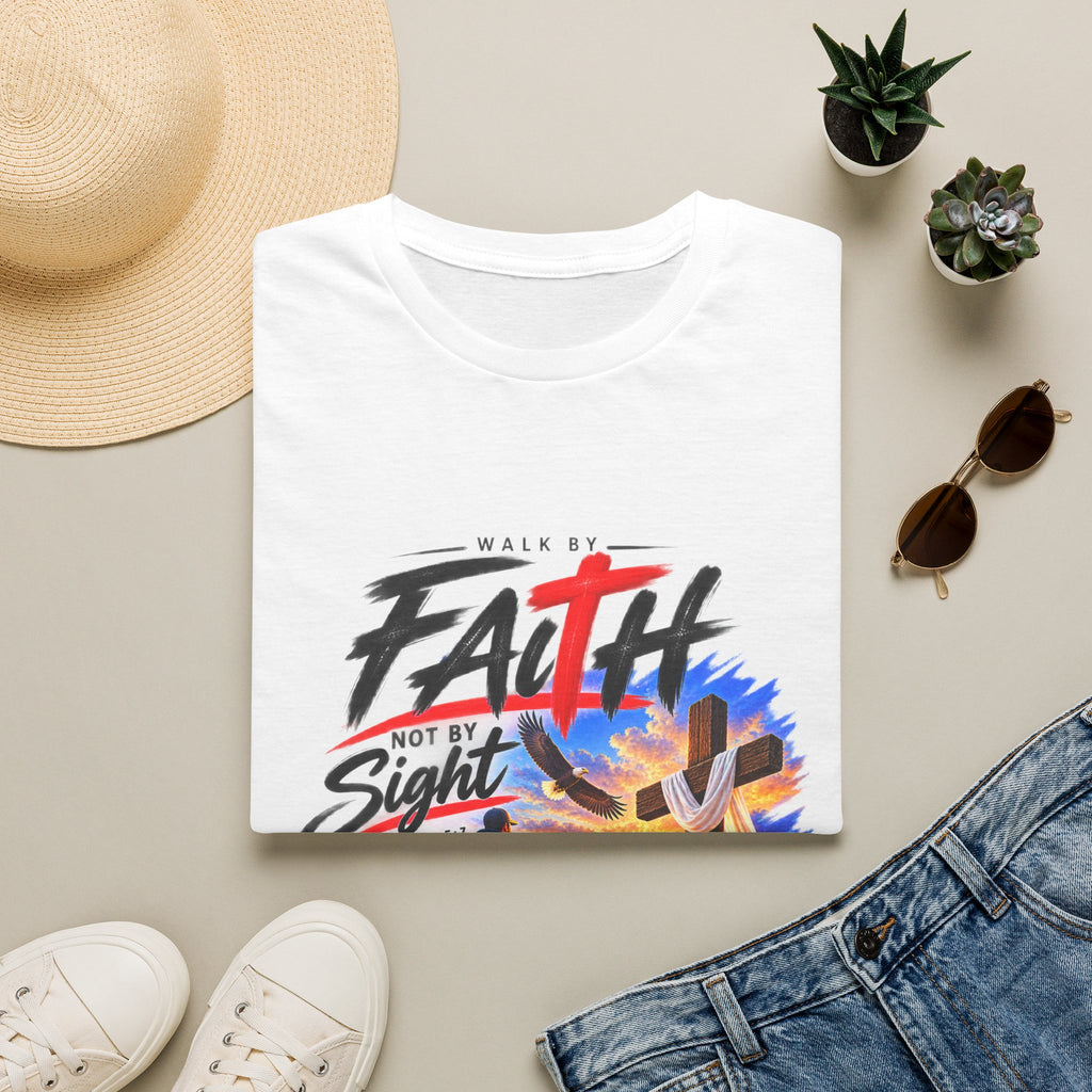 Walk by Faith Not by Sight T-Shirt | 2 Corinthians 5:7