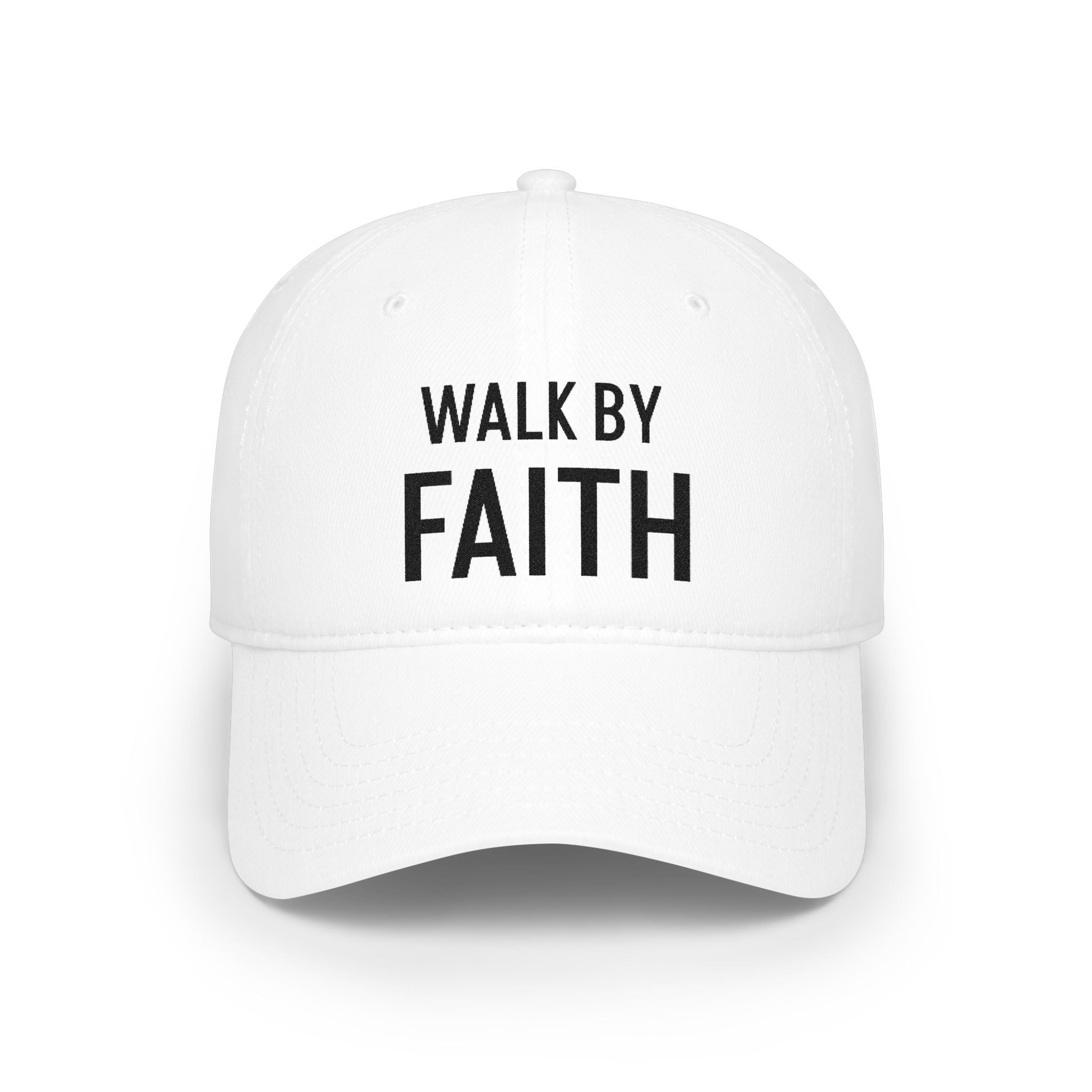 Walk By Faith Embroidered Baseball Cap | Christian Faith Hat