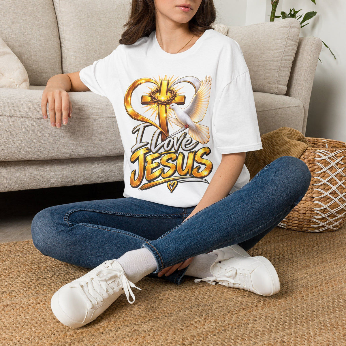 I Love Jesus Christian T-shirt